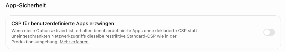 ChatGPT, Schalter